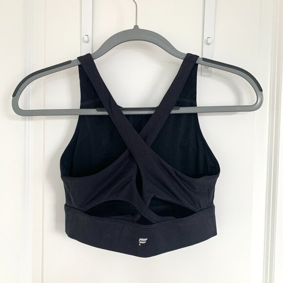 Fabletics No-Bounce High Impact Sports Bra in Black Size Small - Picture 2 of 4